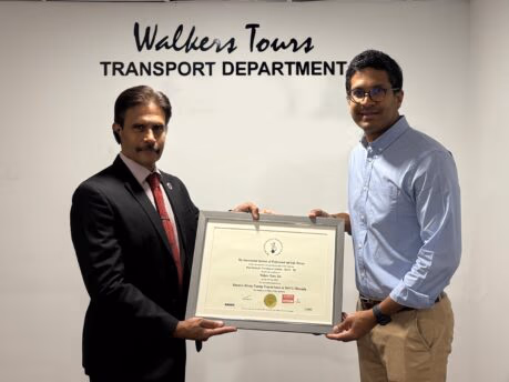 Walkers Tours Achieves Recognition for Defensive Driving Excellence