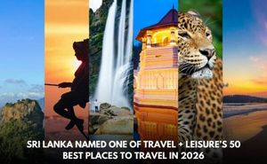 Sri Lanka Named One of Travel + Leisure’s 50 Best Places to Travel in 2026